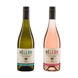 Weinpaket Héllow rosé und weiß, Low Alcohol