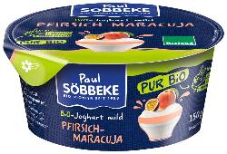 Joghurt Pur Bio Pfirsisch-Maracuja 6x150g