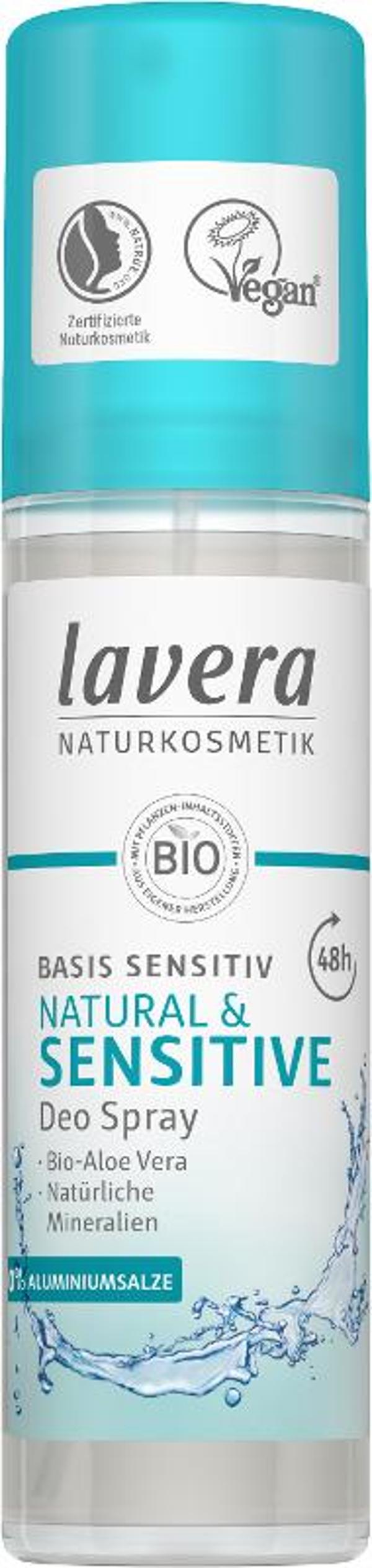 Produktfoto zu Deo Spray Basis Sensitive Lavera