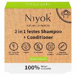2in1 Festes Shampoo + Conditioner Green Touch