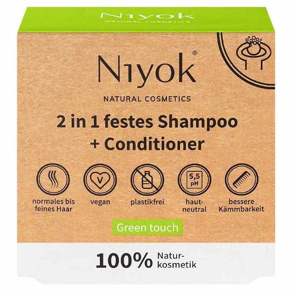 Produktfoto zu 2in1 Festes Shampoo + Conditioner Green Touch