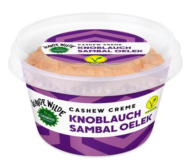 Produktfoto zu Cashew Creme Knoblauch Sambal-Oelek