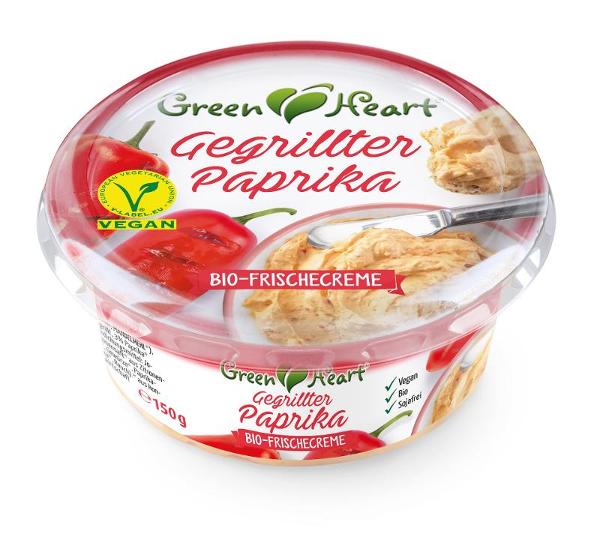 Produktfoto zu Frischecreme Gegrillte Paprika, Mandelbasis