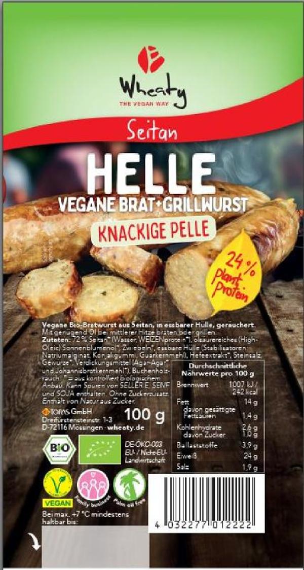Produktfoto zu Wheaty Helle Bratwurst