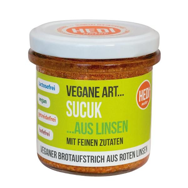 Produktfoto zu Vegane Art Sucuk aus roten Linsen
