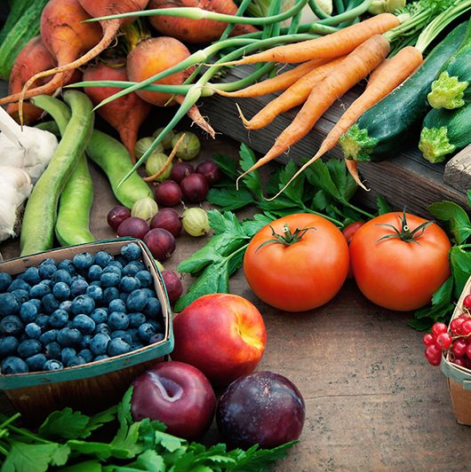 Angebot Obst und Gemüse