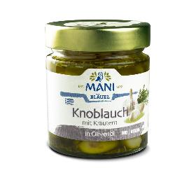 Knoblauch in Olivenöl