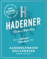 Alkoholfreies Kellerbier aus München-Hadern, frisch, naturtrüb und unfiltriert