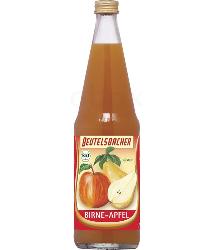 Birne Apfel Saft Flasche