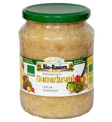 Sauerkraut mild im Glas