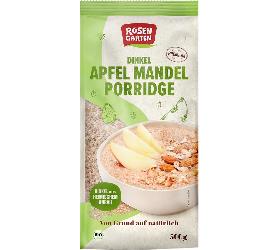 Dinkel Apfel Mandel Porridge