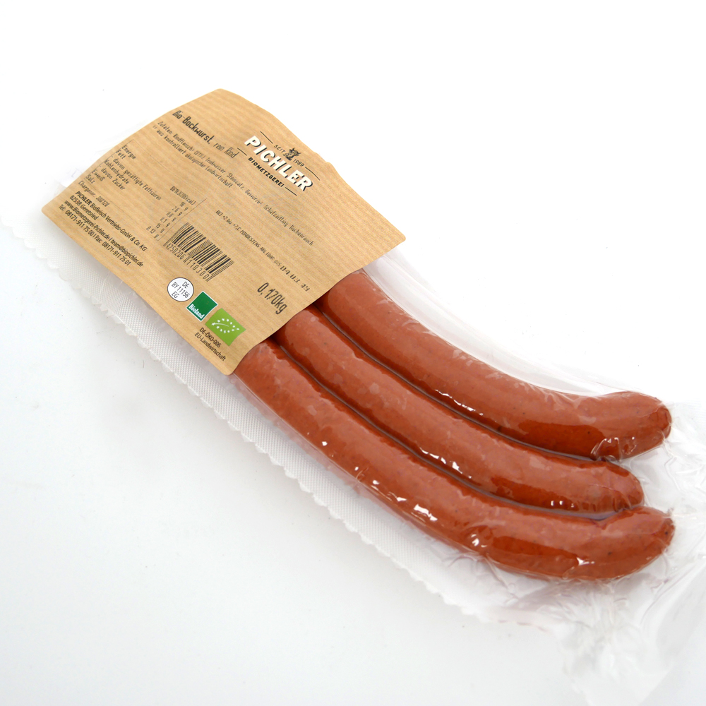 Rinds-Bockwurst 3 Stück 170g