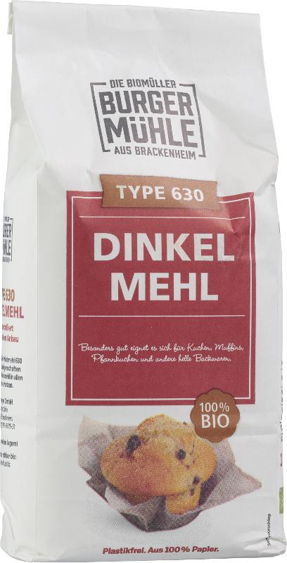 Dinkelmehl Typ 630 1 kg