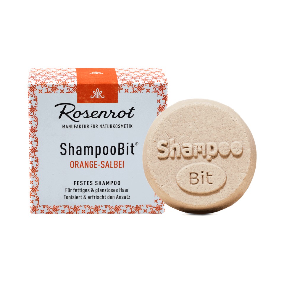 Festes Shampoo Orange Salbei 60 g