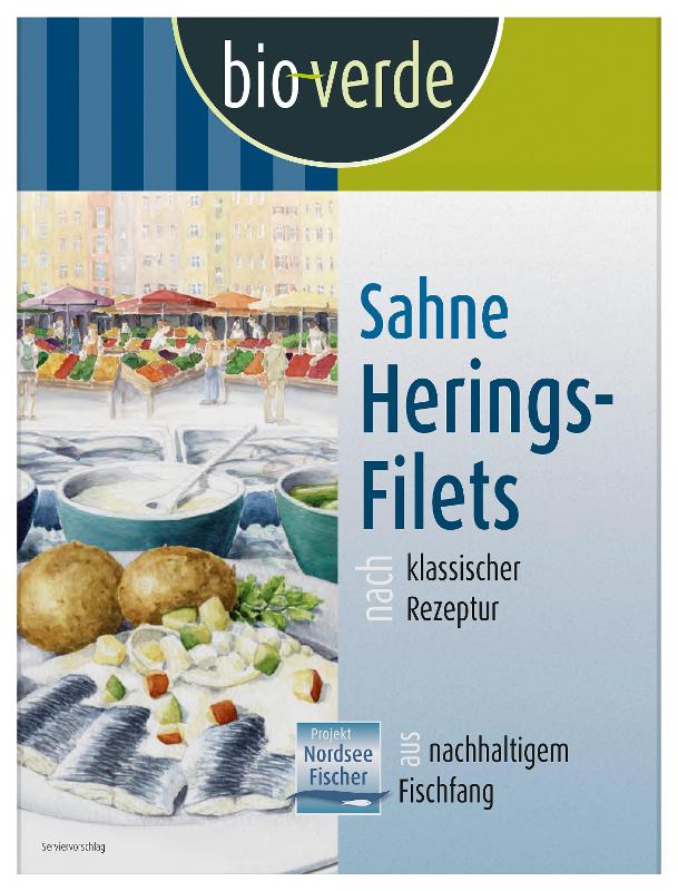 Küstenfischer Sahne-Heringsfilets 350g