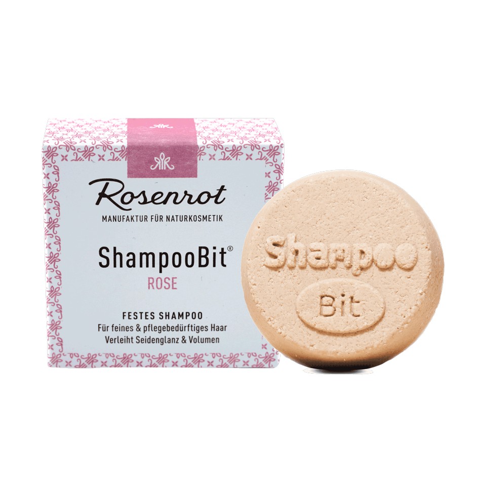 Festes Shampoo Rose 60 g