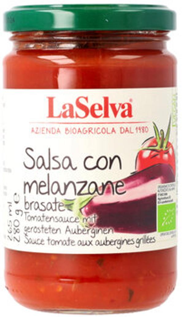 Produktfoto zu Tomatensauce mit gerösteten Auberginen 280 g