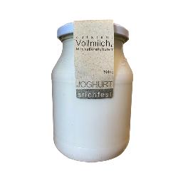 Dürnecker Joghurt Natur stichfest 3,8% Heumilch Glas 500g pasteur. kurzes MHD