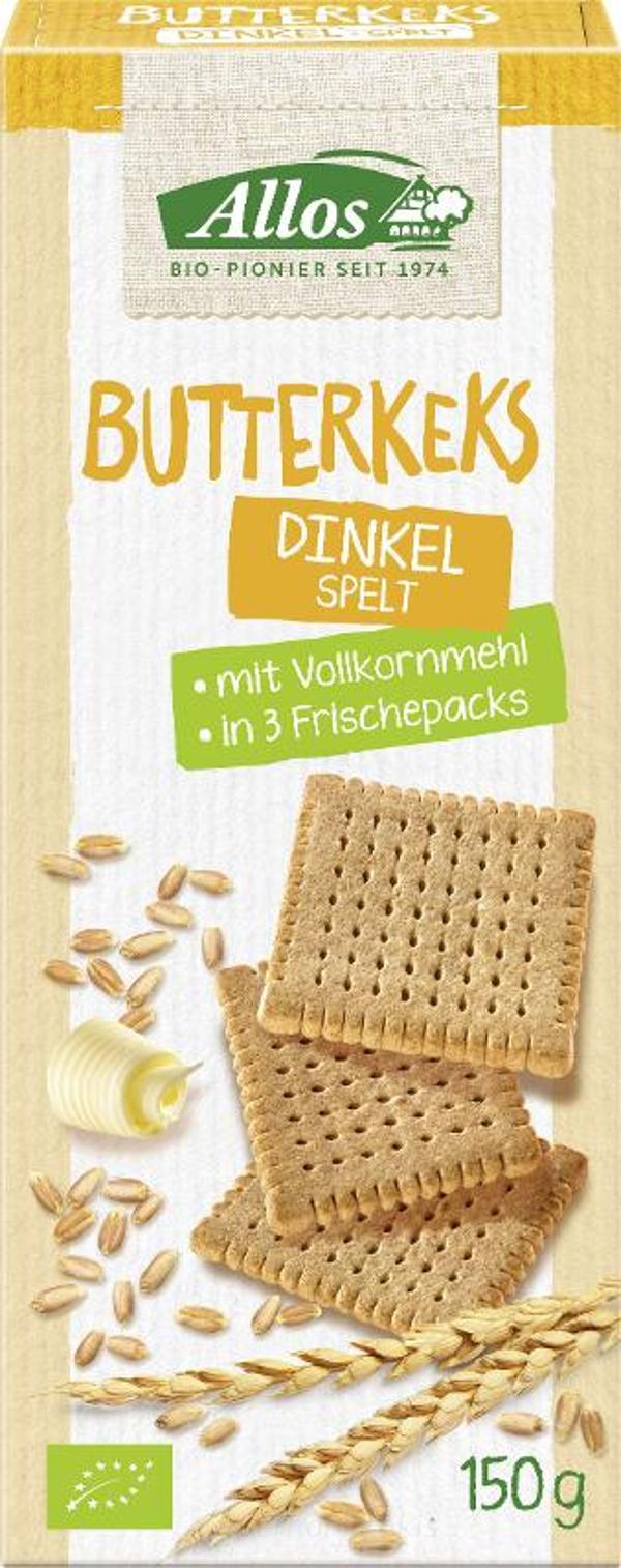 Produktfoto zu Dinkel Butterkeks 150 g