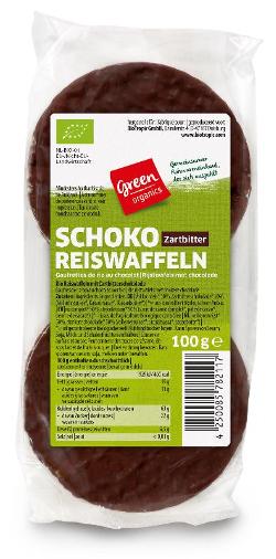 Schoko Reiswaffeln Zartbitter 100 g