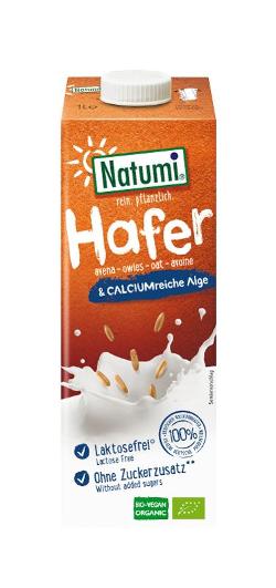 Natumi Haferdrink Calcium Alge 1 l