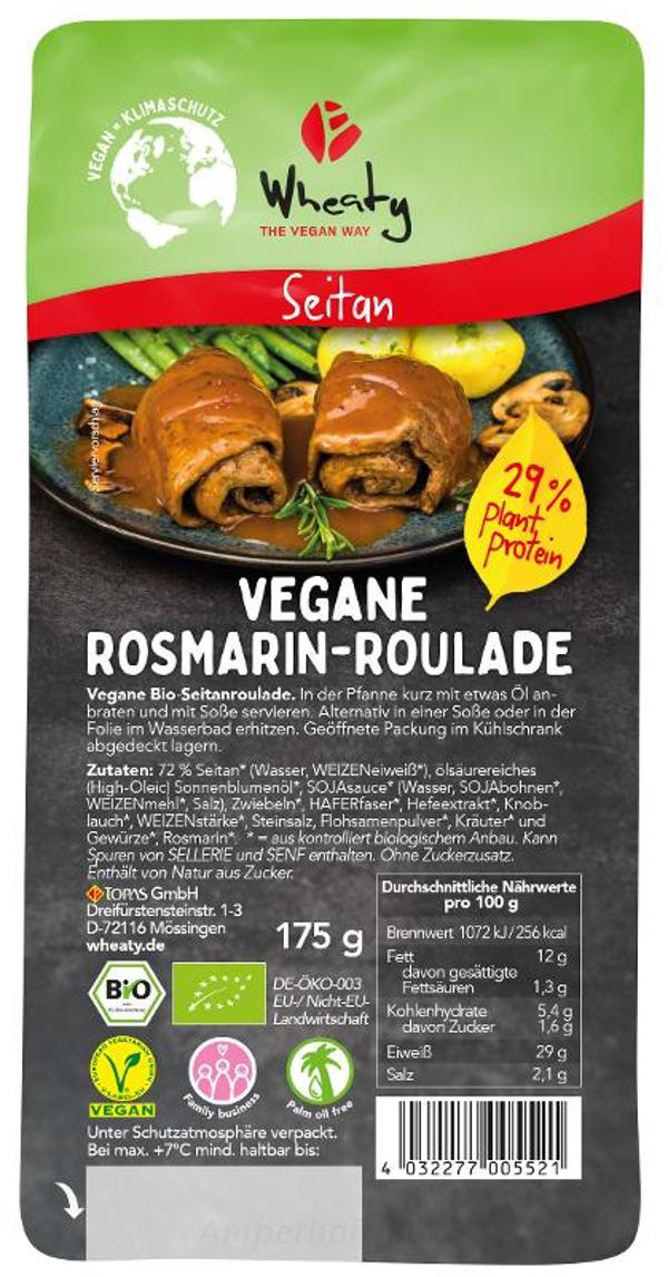Produktfoto zu Veganbraten Rosmarin-Roulade 175g