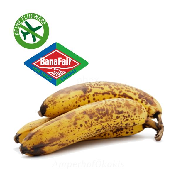 Produktfoto zu Banane reif, mit Flecken ca. 500g