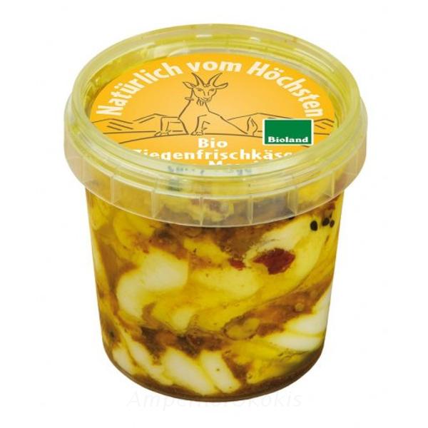 Produktfoto zu Ziegenfrischkäsetöpfchen Feige-Mandel-Curry 145g