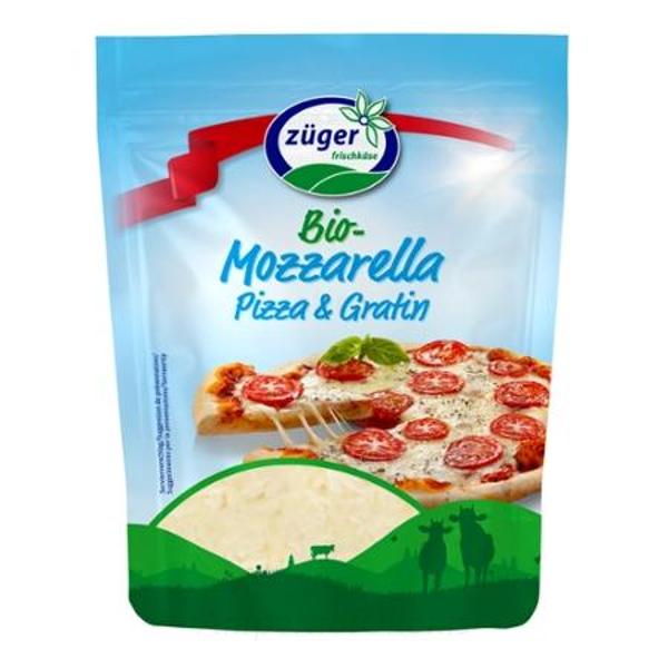 Produktfoto zu Bio-Mozzarella, gerieben 150g