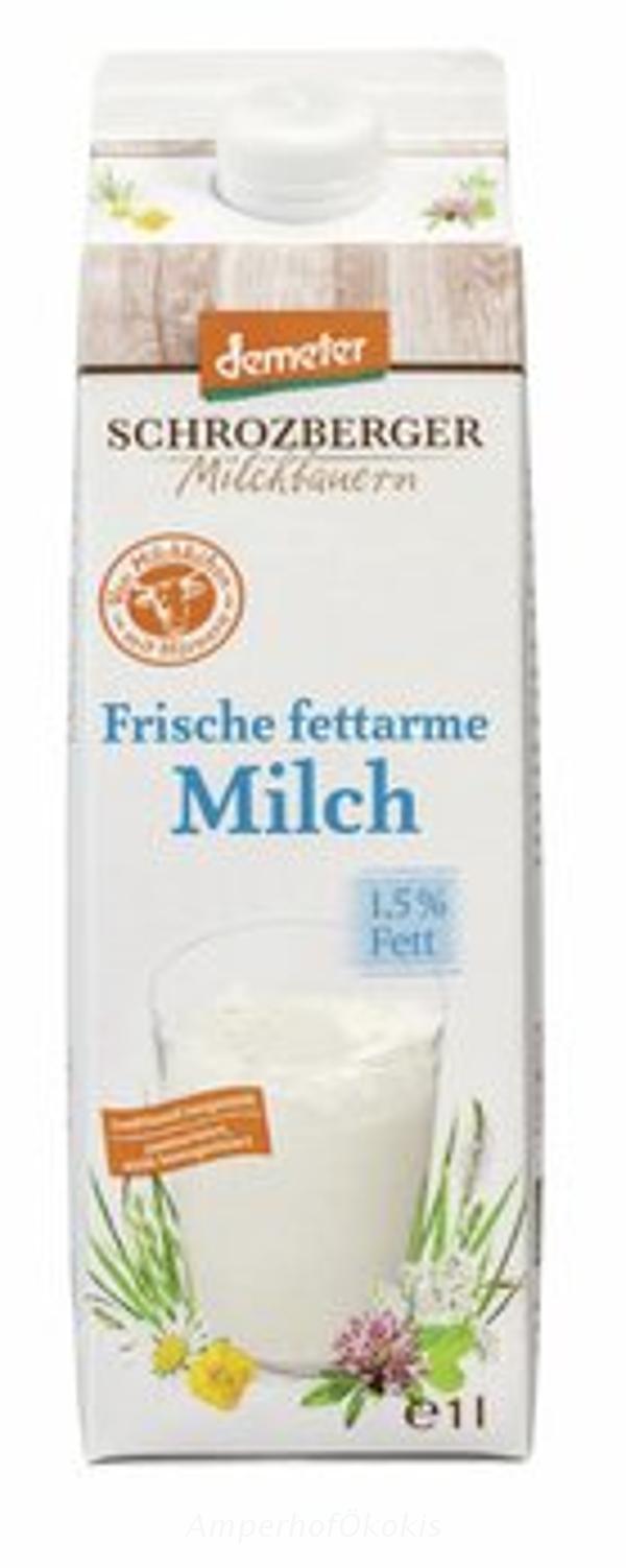 Produktfoto zu Frische fettarme Milch 1,5 % Fett Tetra