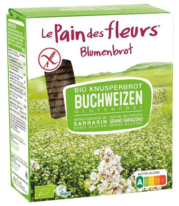 Produktfoto zu Blumenbrot Buchweizen glutenfrei 150 g