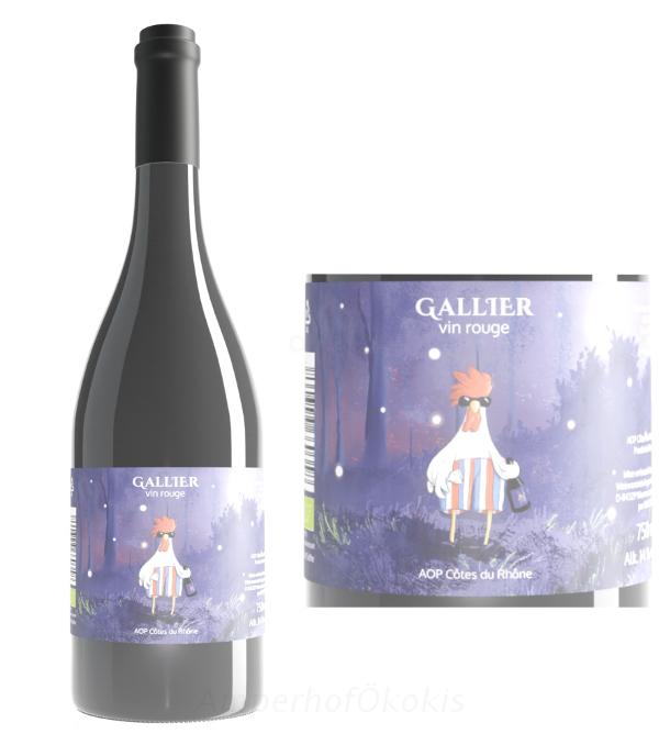 Produktfoto zu Gallier Côtes du Rhône 0,75 l