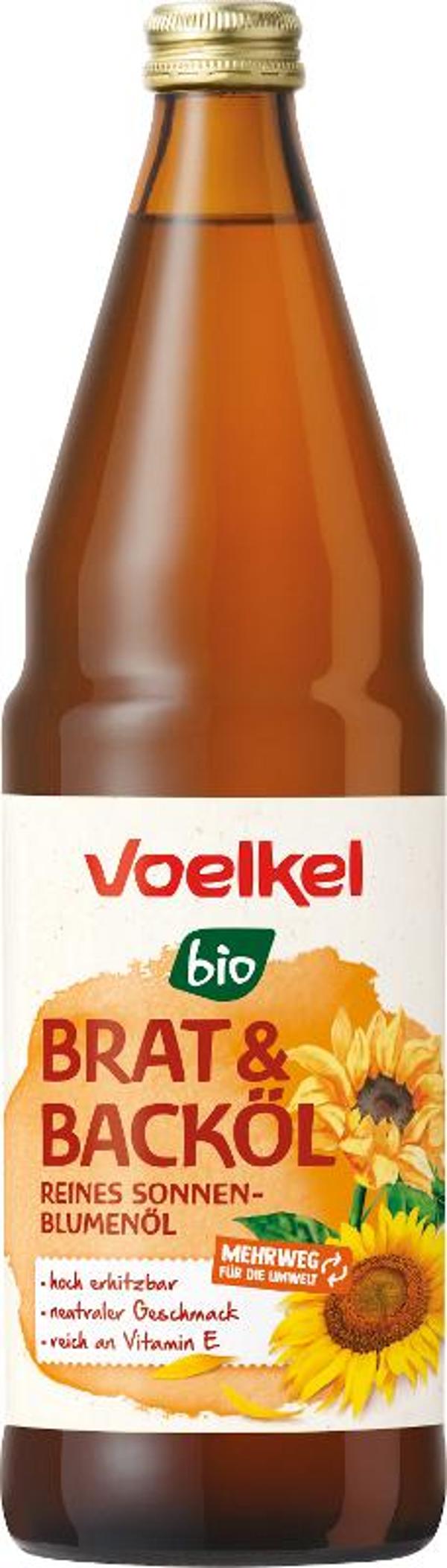 Produktfoto zu Voelkel Brat & Backöl 0,75 l