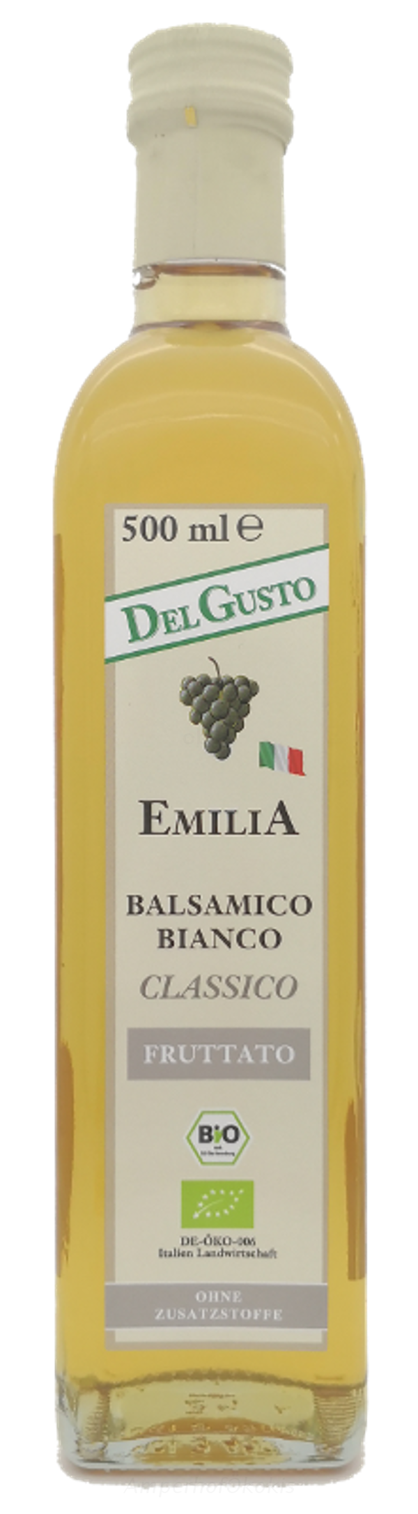 Produktfoto zu Del Gusto Balsamico Bianco CLASSICO 500 ml