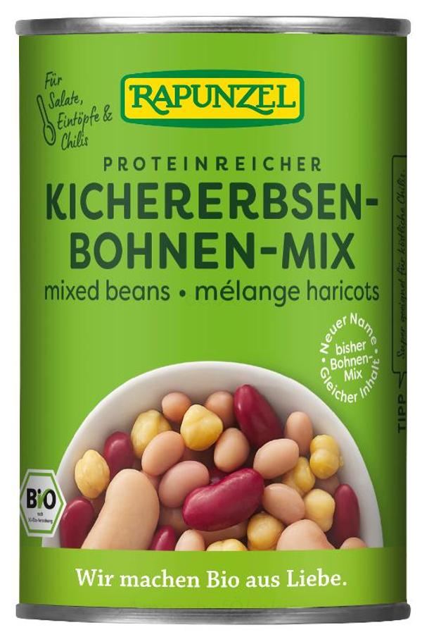 Produktfoto zu Kichererbsen Bohnen Mix 400 g