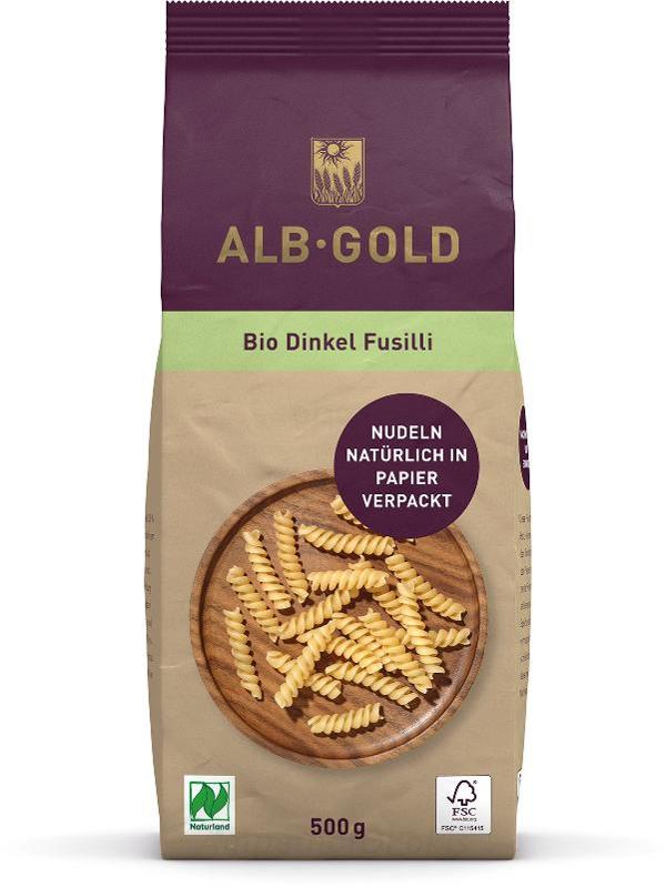 Produktfoto zu Albgold Dinkel Fusilli 500 g