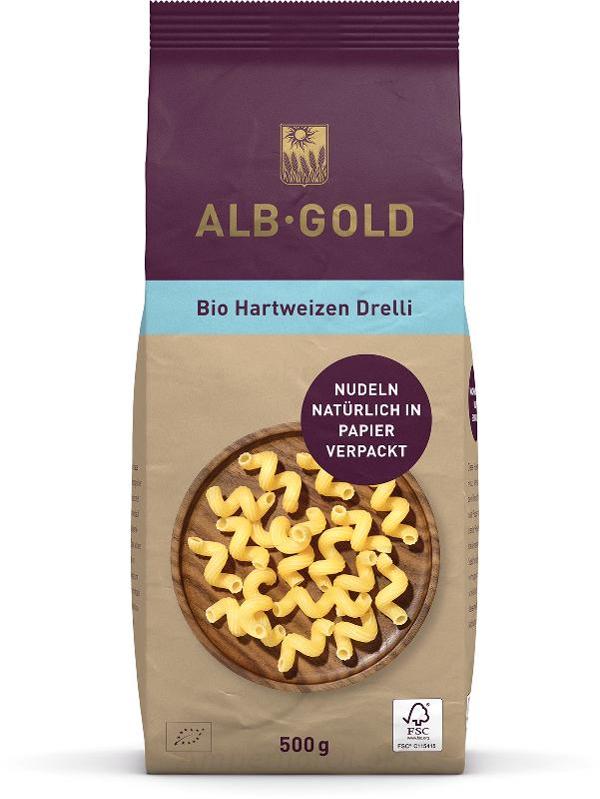 Produktfoto zu Albgold Nudeln Drelli 500 g