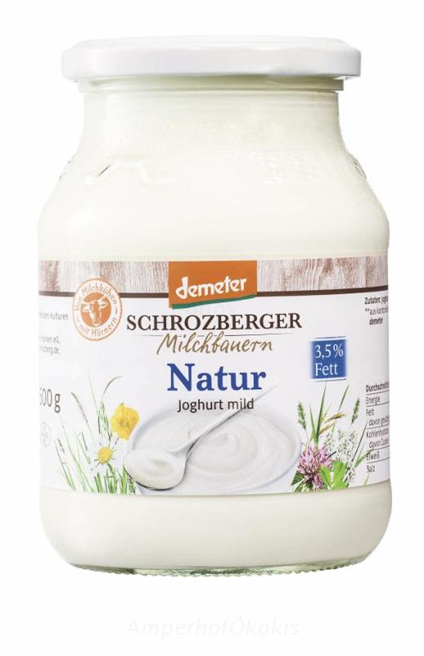 Produktfoto zu Demeter Vollmilchjoghurt 500g 3,8% Fett