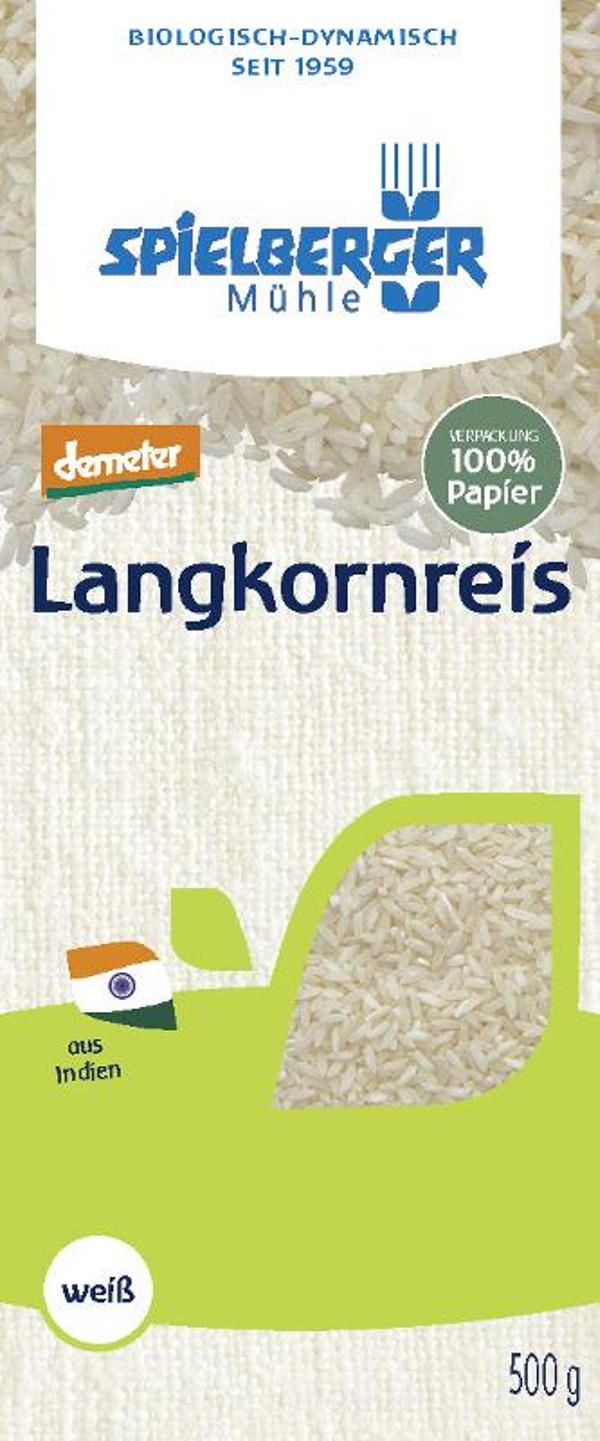 Produktfoto zu Reis weiss, Langkorn 500 g