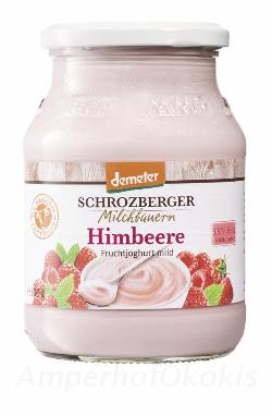 Demeter Joghurt Himbeere 500g 3,8% Fett