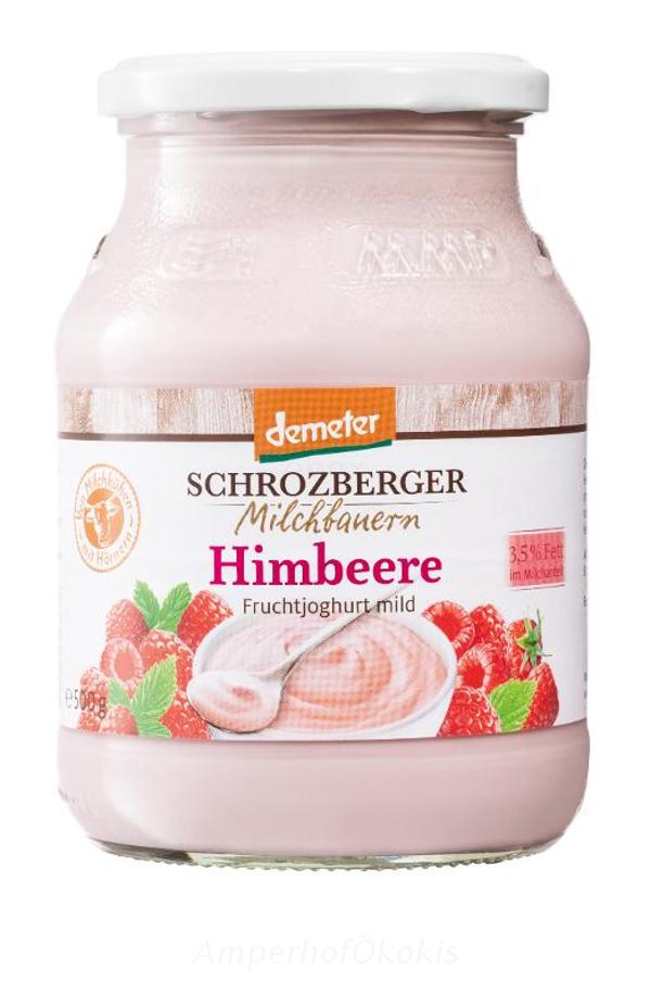 Produktfoto zu Demeter Joghurt Himbeere 500g 3,8% Fett