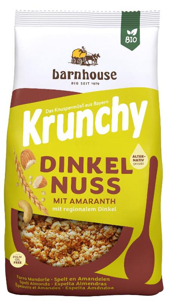 Produktfoto zu Krunchy Amaranth Dinkel-Nuss 375 g