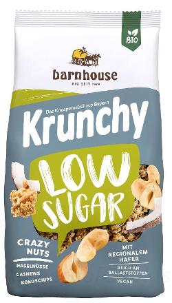 Krunchy Low Sugar Crazy Nuts 375 g