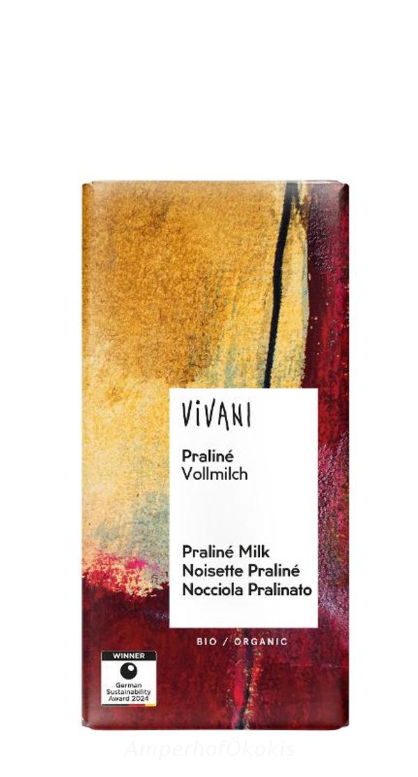 Produktfoto zu Vivani Praline Vollmilch 100 g
