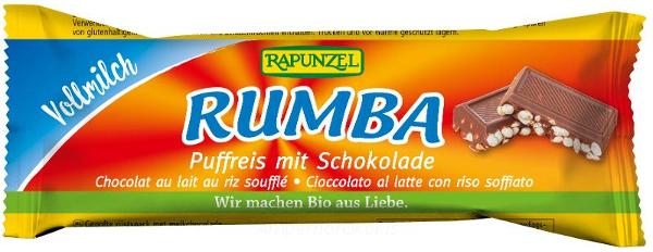 Produktfoto zu Rumba Puffreis Vollmilch 50 g