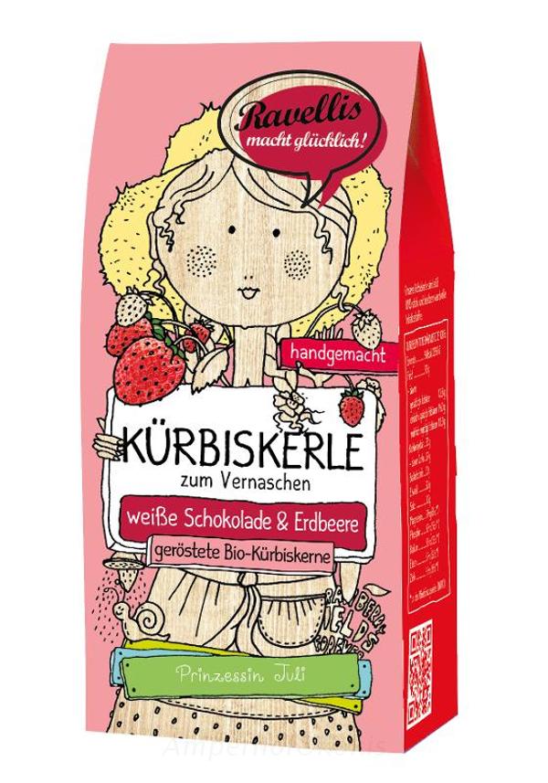 Produktfoto zu Kürbiskerle Weiße & Erdbeer - Prinzessin Juli 80 g