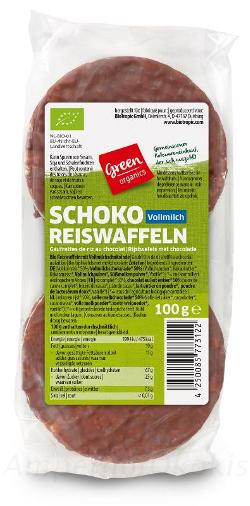 Schoko Reiswaffeln Vollmilch 100 g