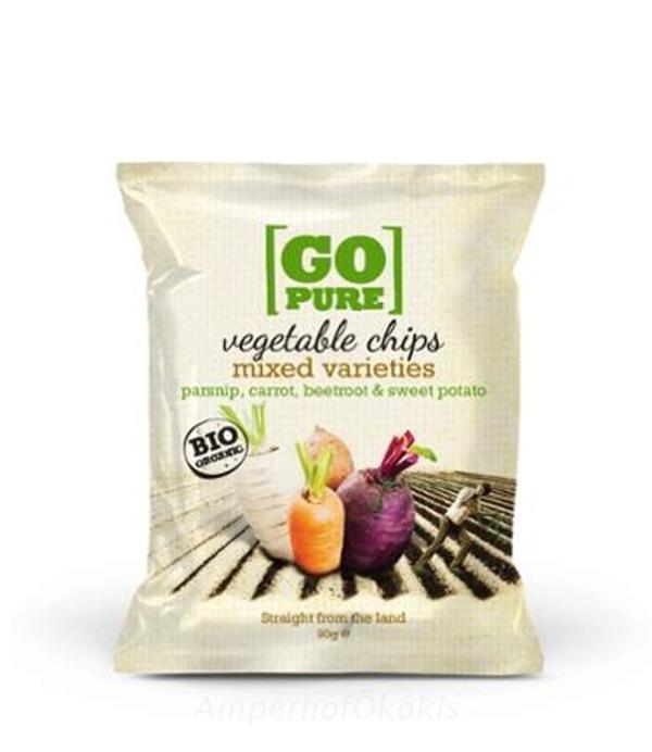Produktfoto zu Gemüsechips Mix 90 g