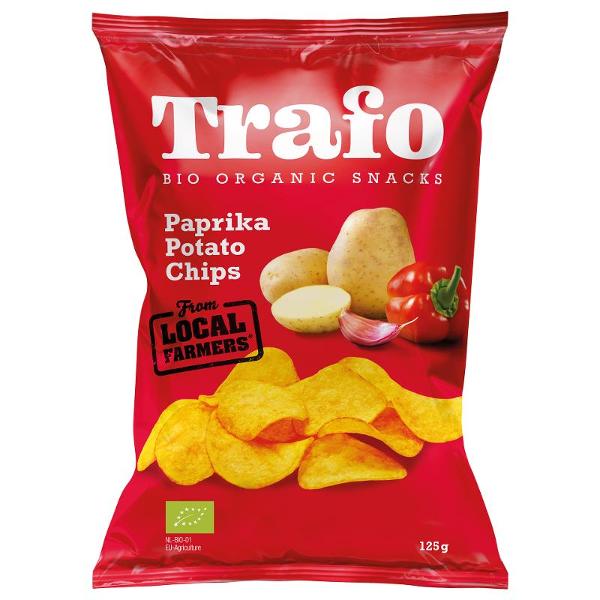 Produktfoto zu Kartoffelchips mit Paprika 125 g