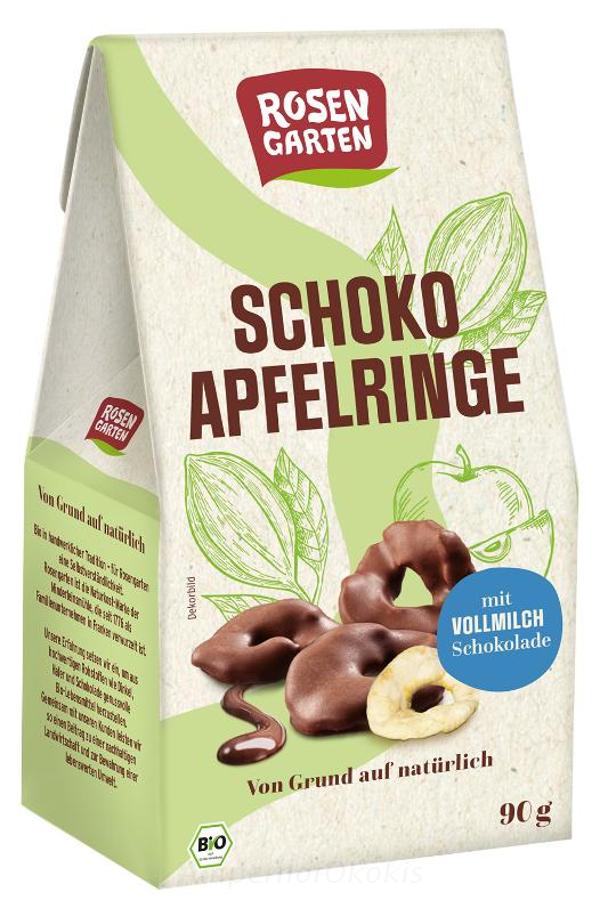 Produktfoto zu Schoko Apfelringe 90 g